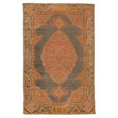 Antique Late 19th Century Ottoman Period İstanbul Silk Rug