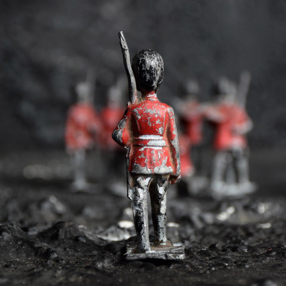 Late 19th Century over Sized English Lead Toy Soldiers 3