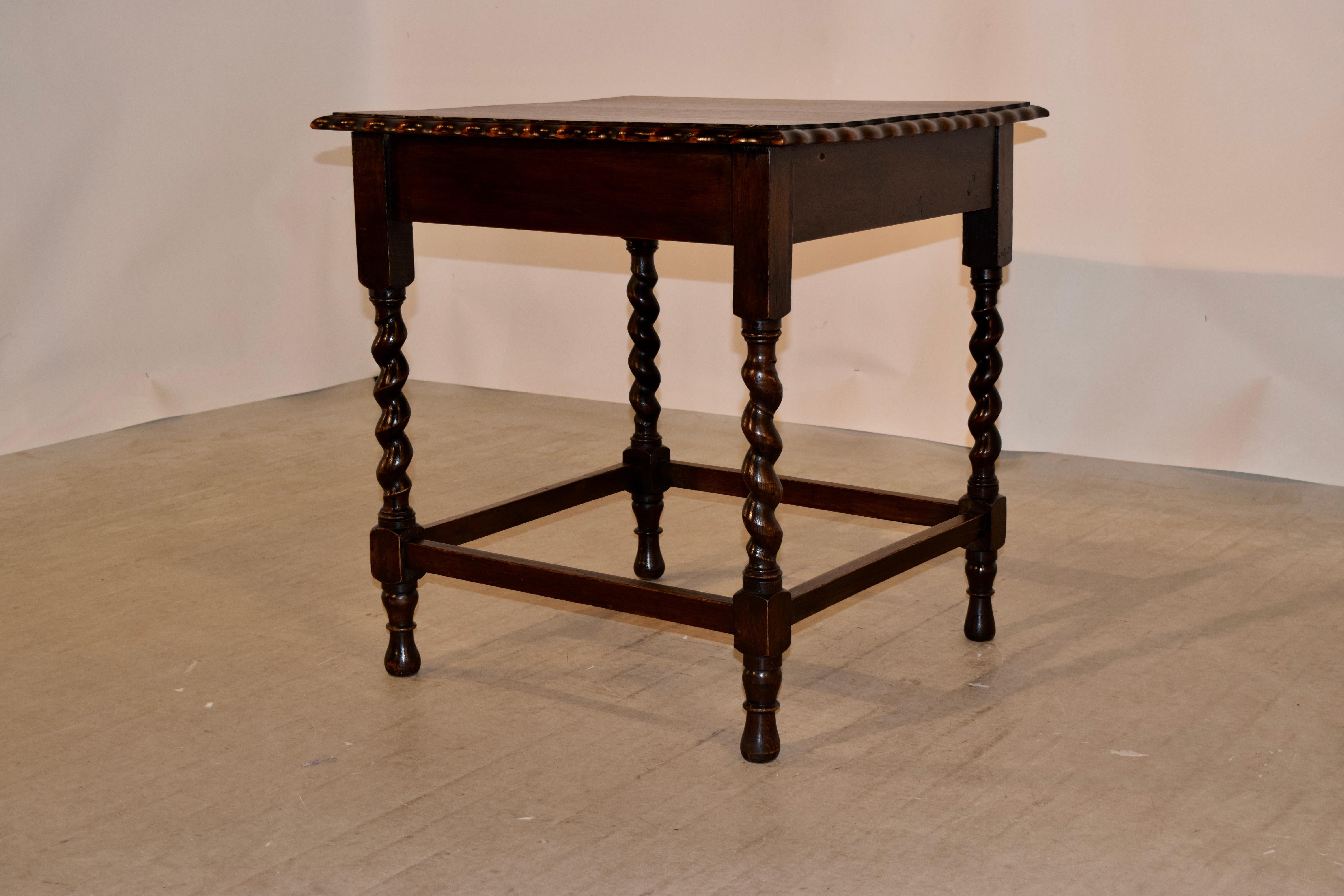 Victorian Late 19th Century Oversized Side Table