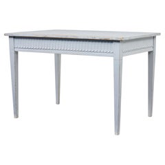 Late 19th century painted pine Swedish table