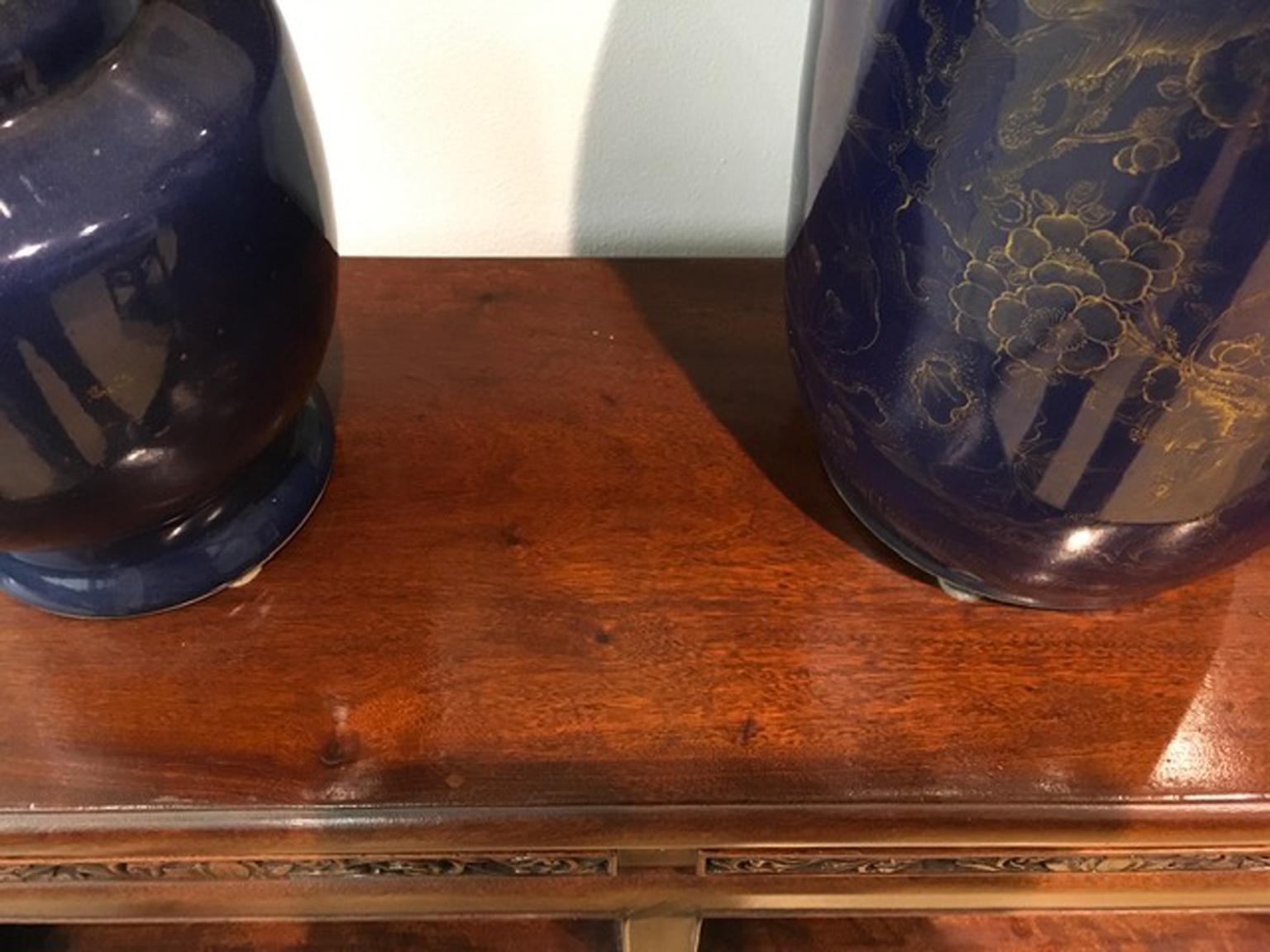 Late 19th Century Pair of Elmwood Console China Export 3