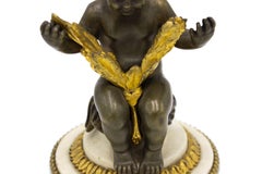 Late 19th Century Pair of French Victorian Bronze Cupids