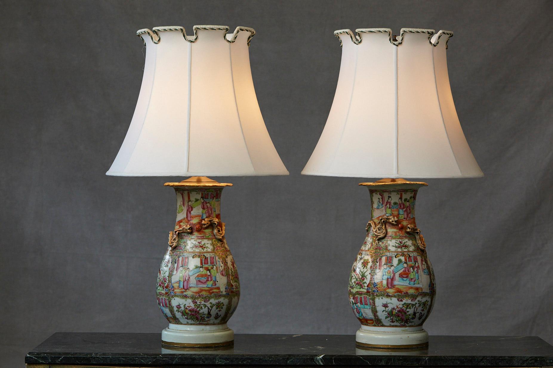 vase style lamps