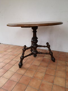 Late 19th Century Pedestal Table