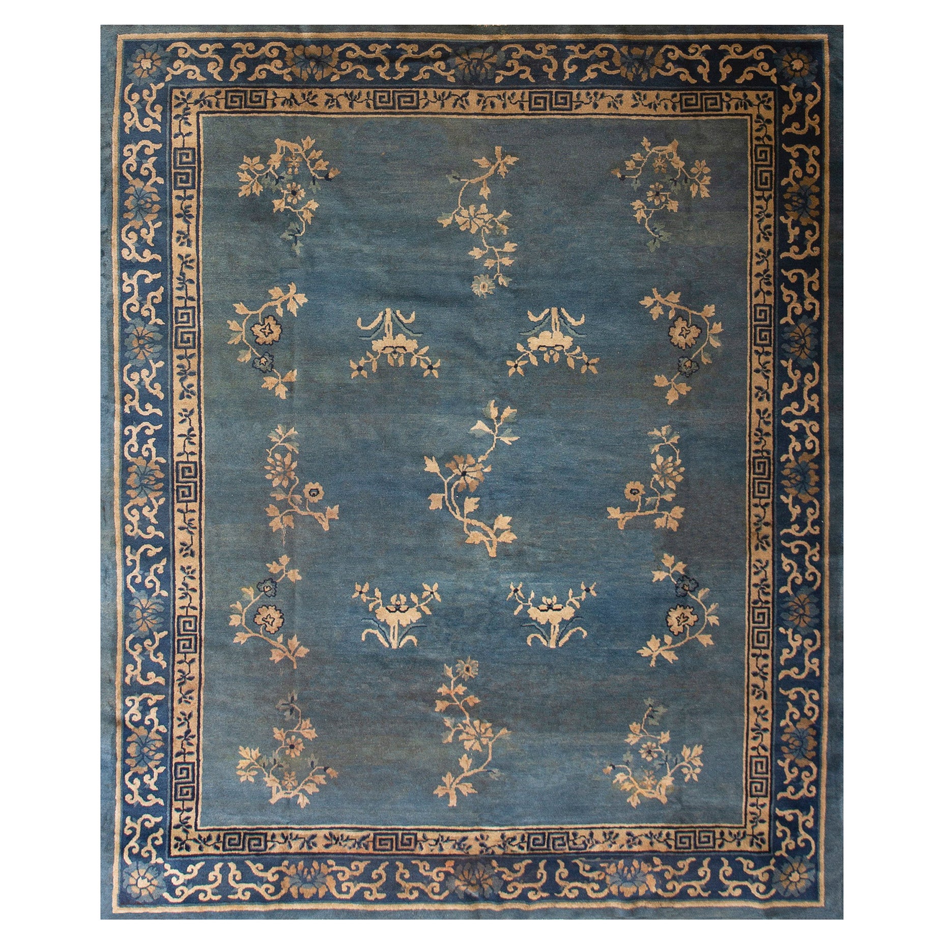 Tapis pékinois de la fin du XIXe siècle (32 x 294 cm)