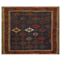 Tappeto persiano Baluch della fine del XIX secolo ( 2'3'' x 2'9'' - 68 x 83 )
