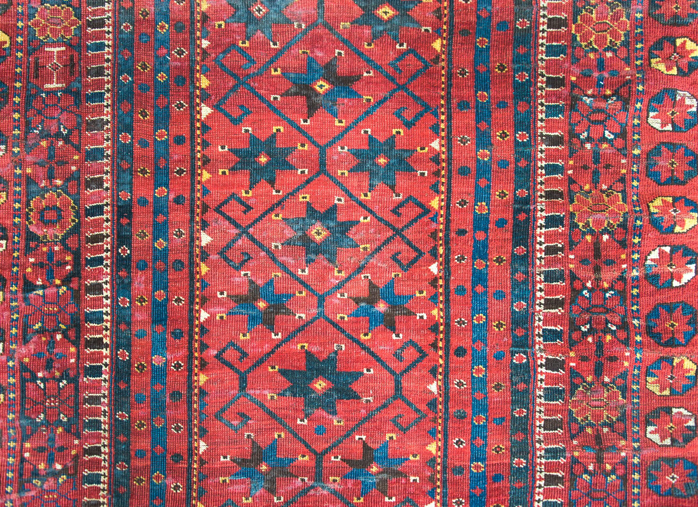 Late 19th Century Persian Bashir Rug For Sale 2
