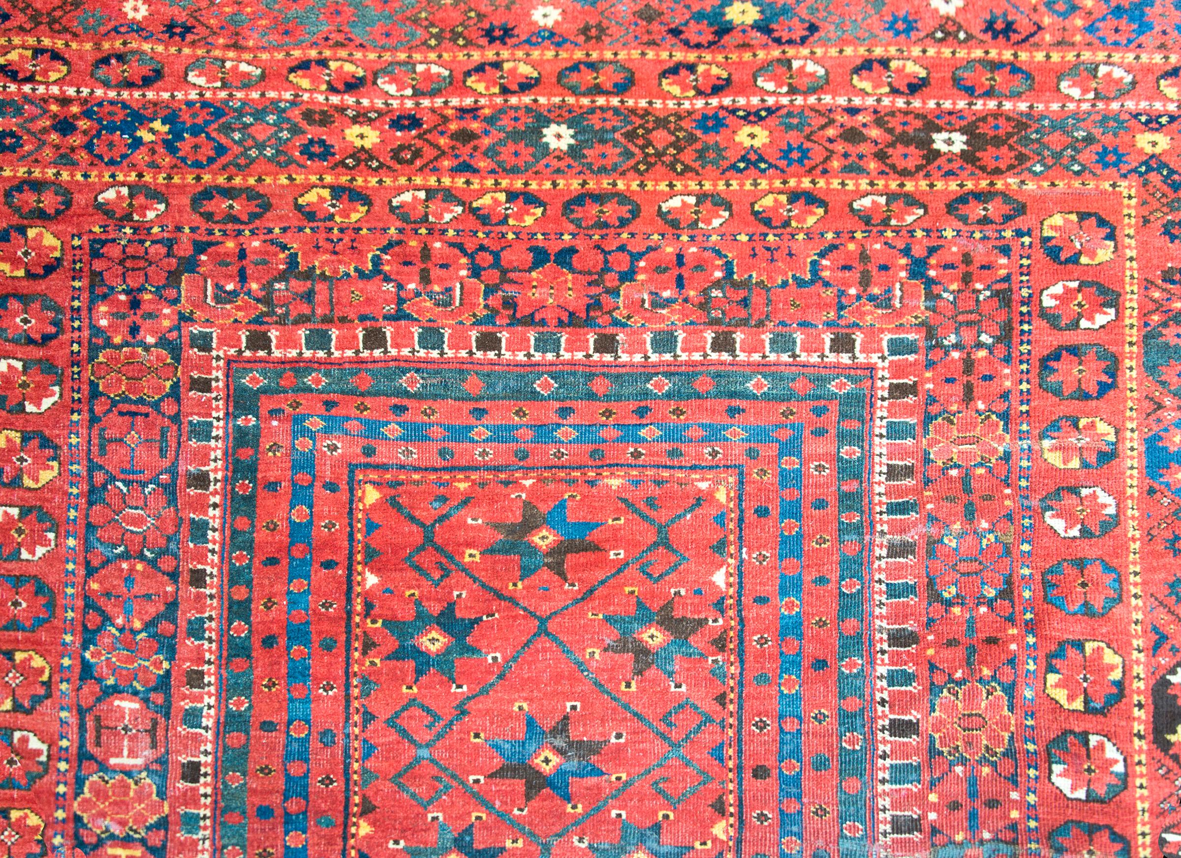 Late 19th Century Persian Bashir Rug For Sale 1