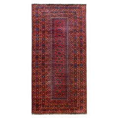 Antique Late 19th Century Persian Bashir Rug