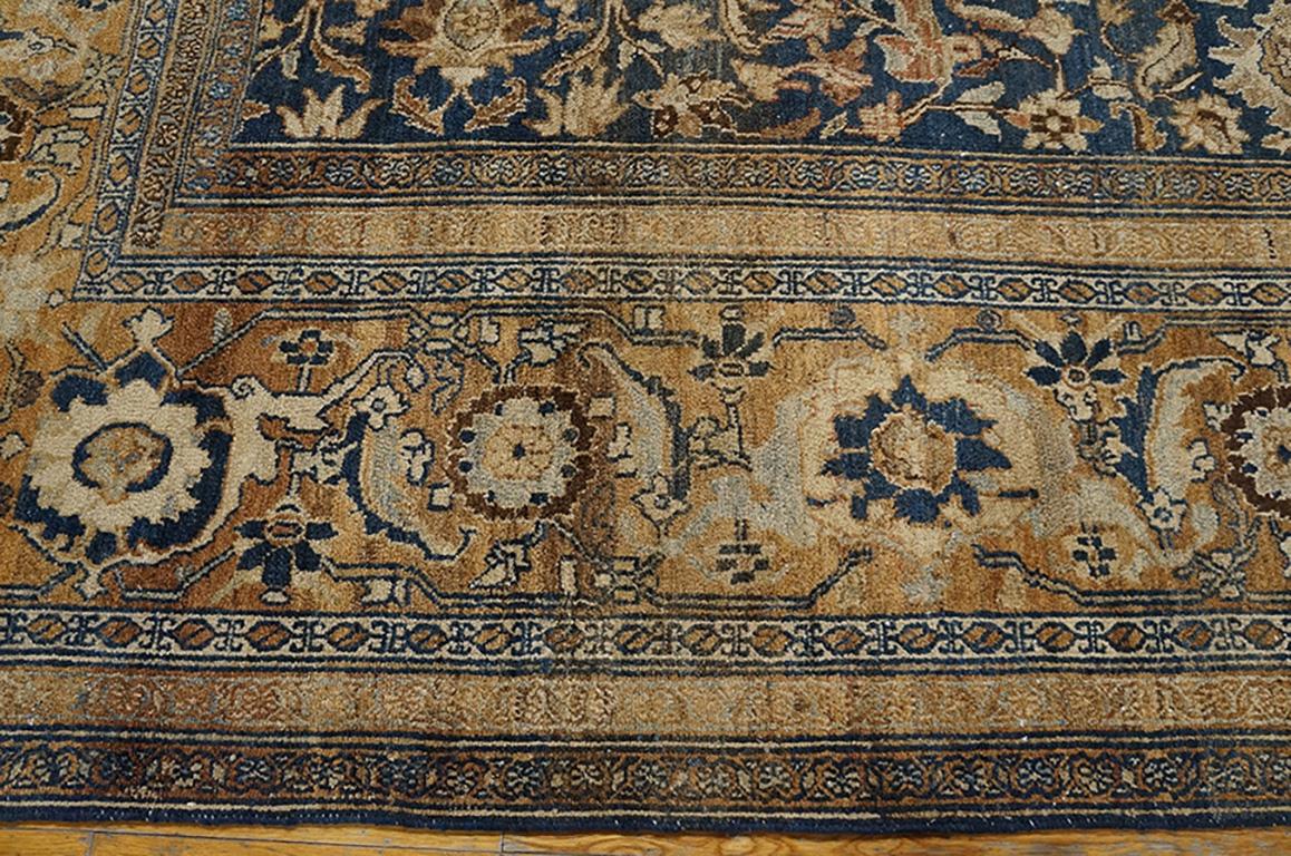 Late 19th Century Persian Bibikabad Carpet ( 12'5