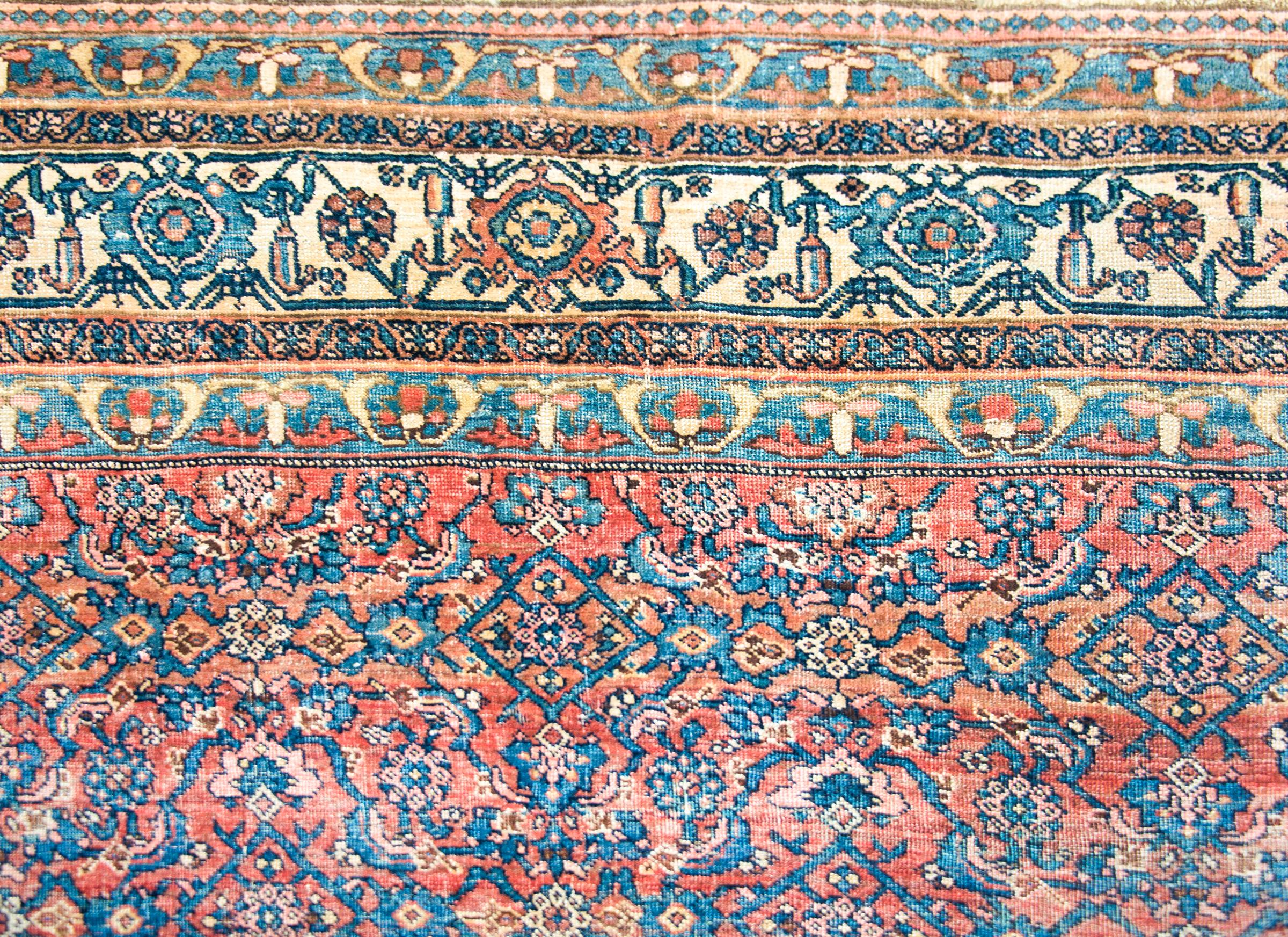 Persischer Bidjar-Teppich aus dem späten 19. Jahrhundert im Angebot 4