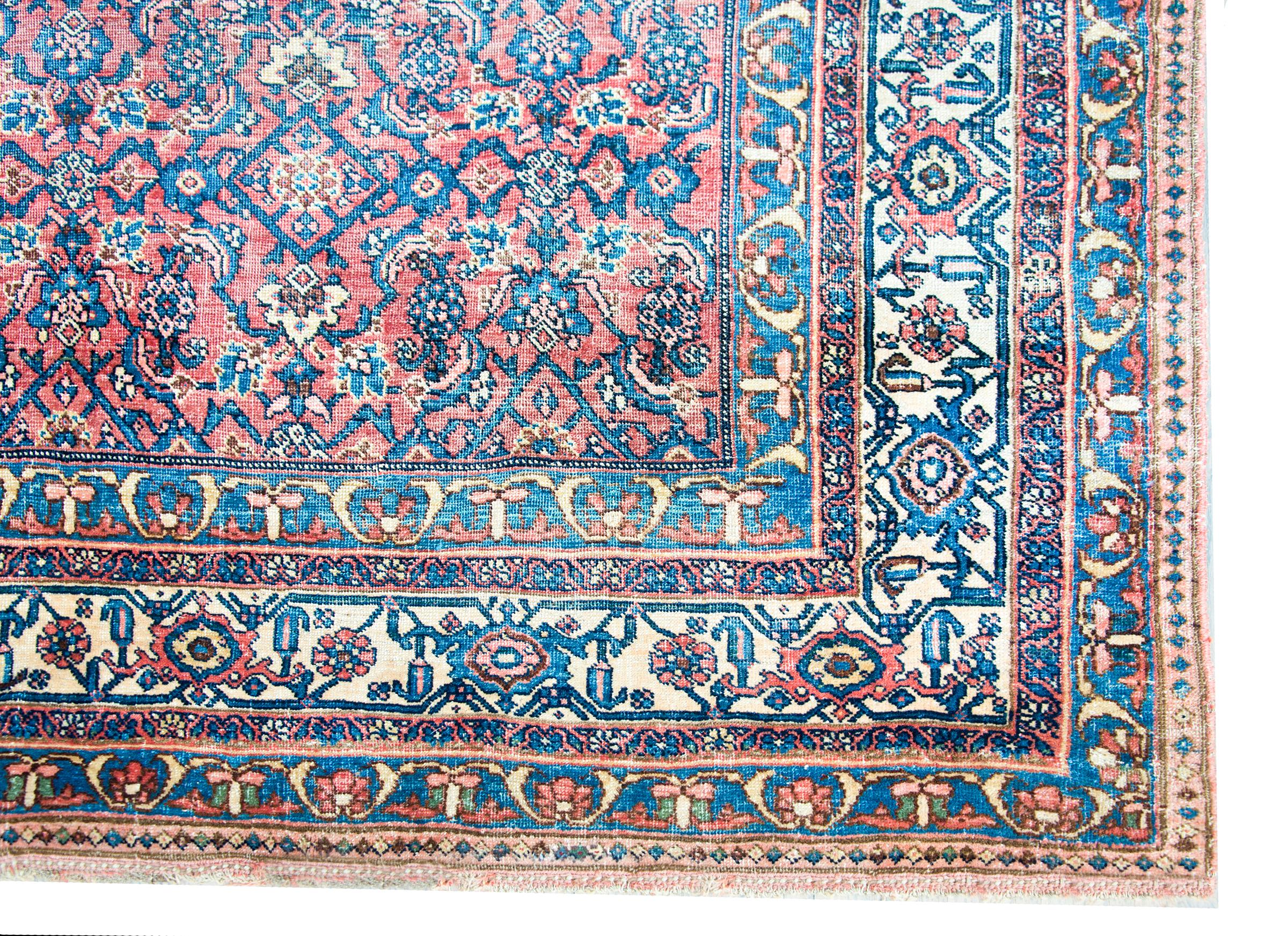 Persischer Bidjar-Teppich aus dem späten 19. Jahrhundert im Angebot 5