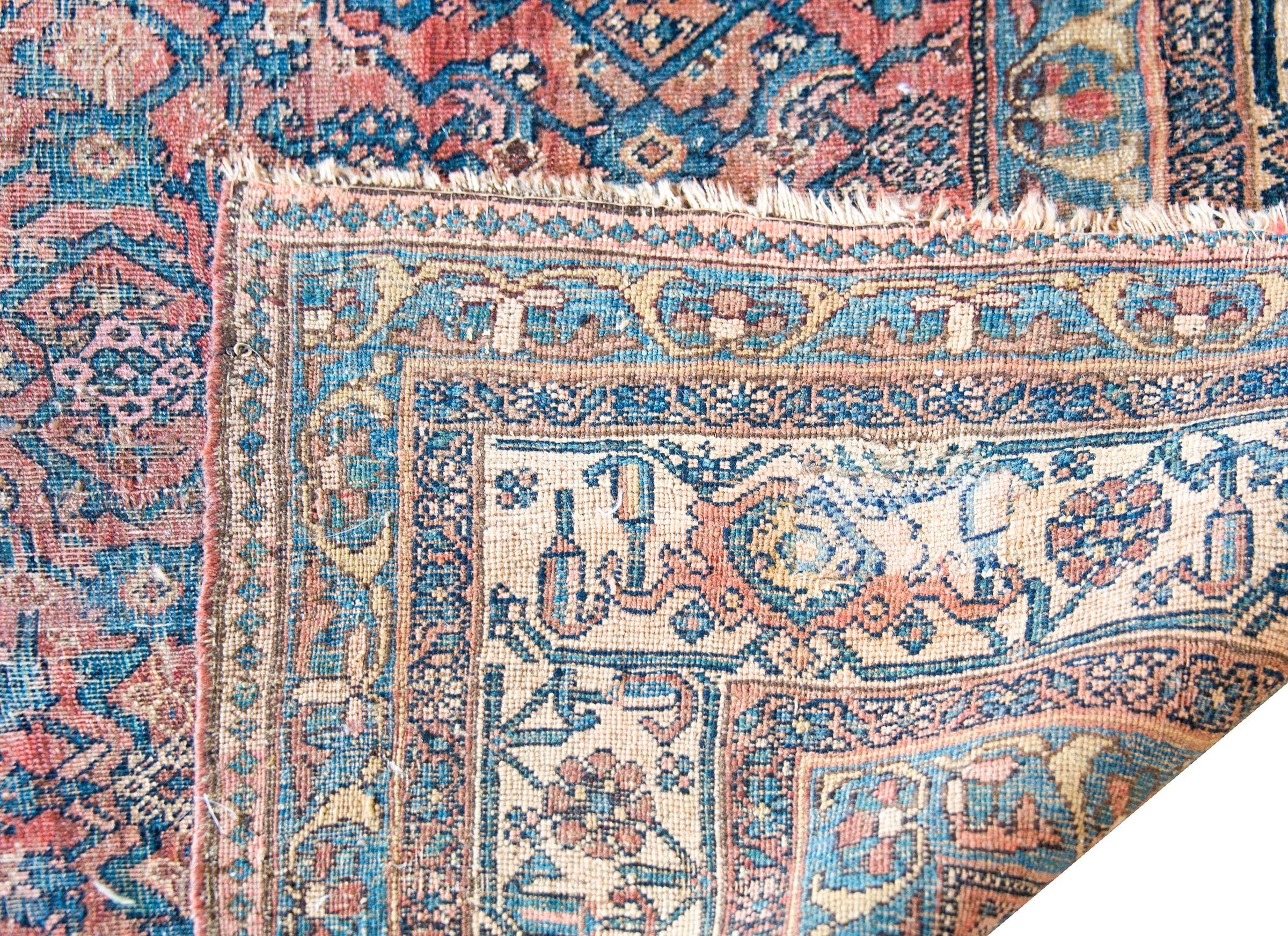 Persischer Bidjar-Teppich aus dem späten 19. Jahrhundert im Angebot 6