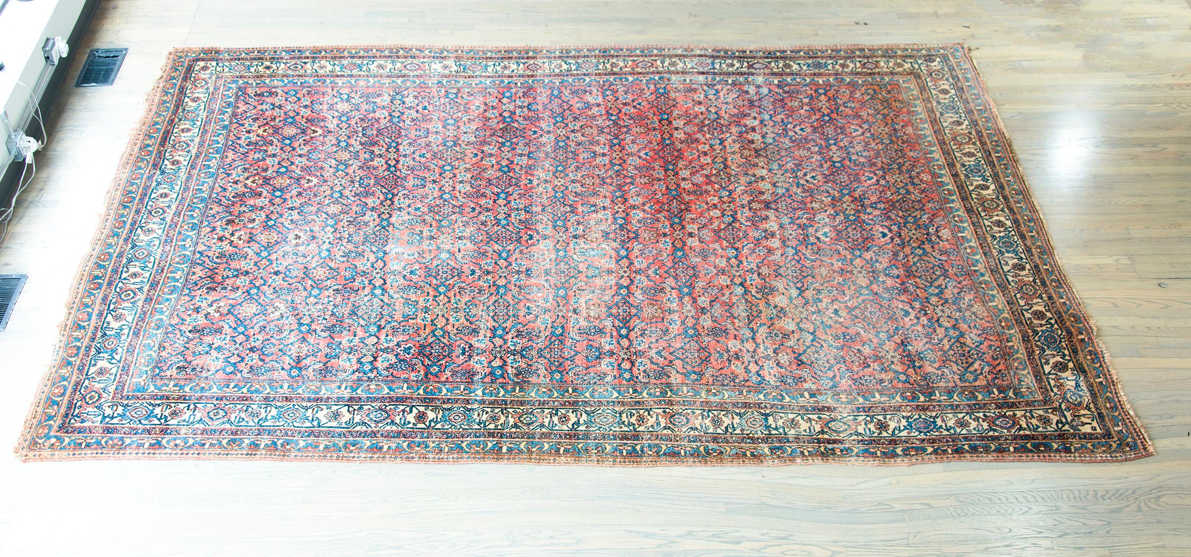 Persischer Bidjar-Teppich aus dem späten 19. Jahrhundert im Angebot 7