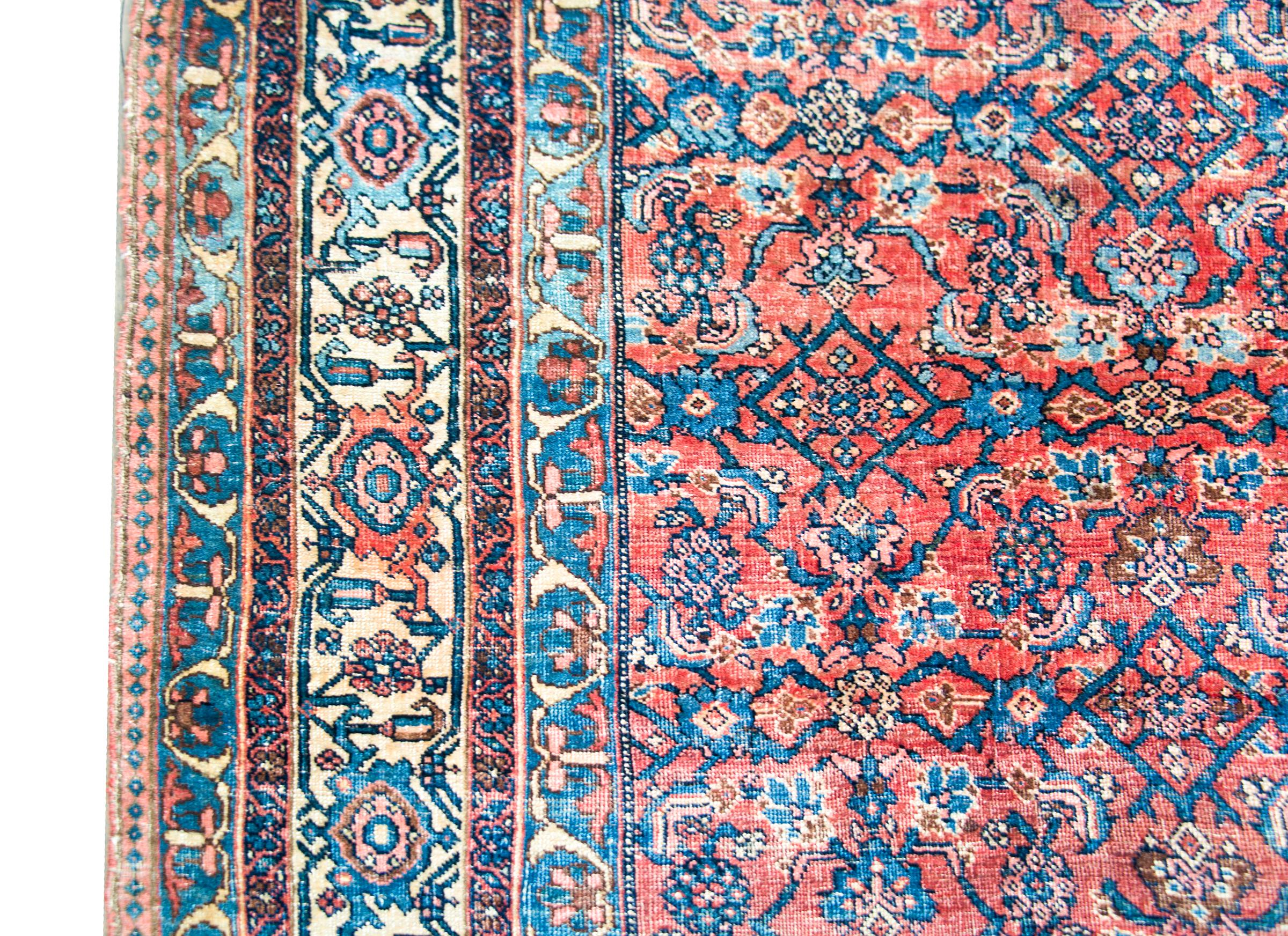 Persischer Bidjar-Teppich aus dem späten 19. Jahrhundert im Angebot 2