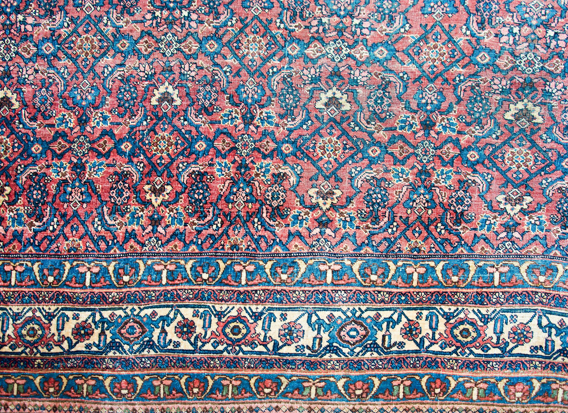 Persischer Bidjar-Teppich aus dem späten 19. Jahrhundert im Angebot 3
