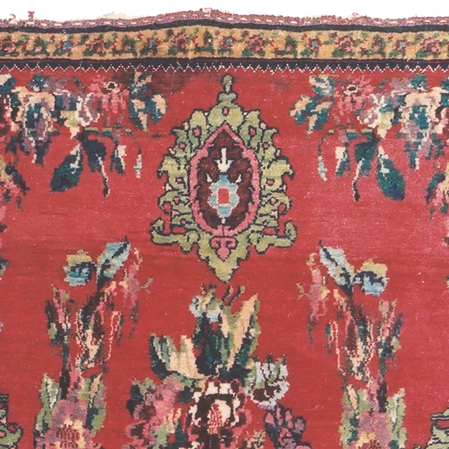 Malayer Late 19th Century Persian Bijar Rug