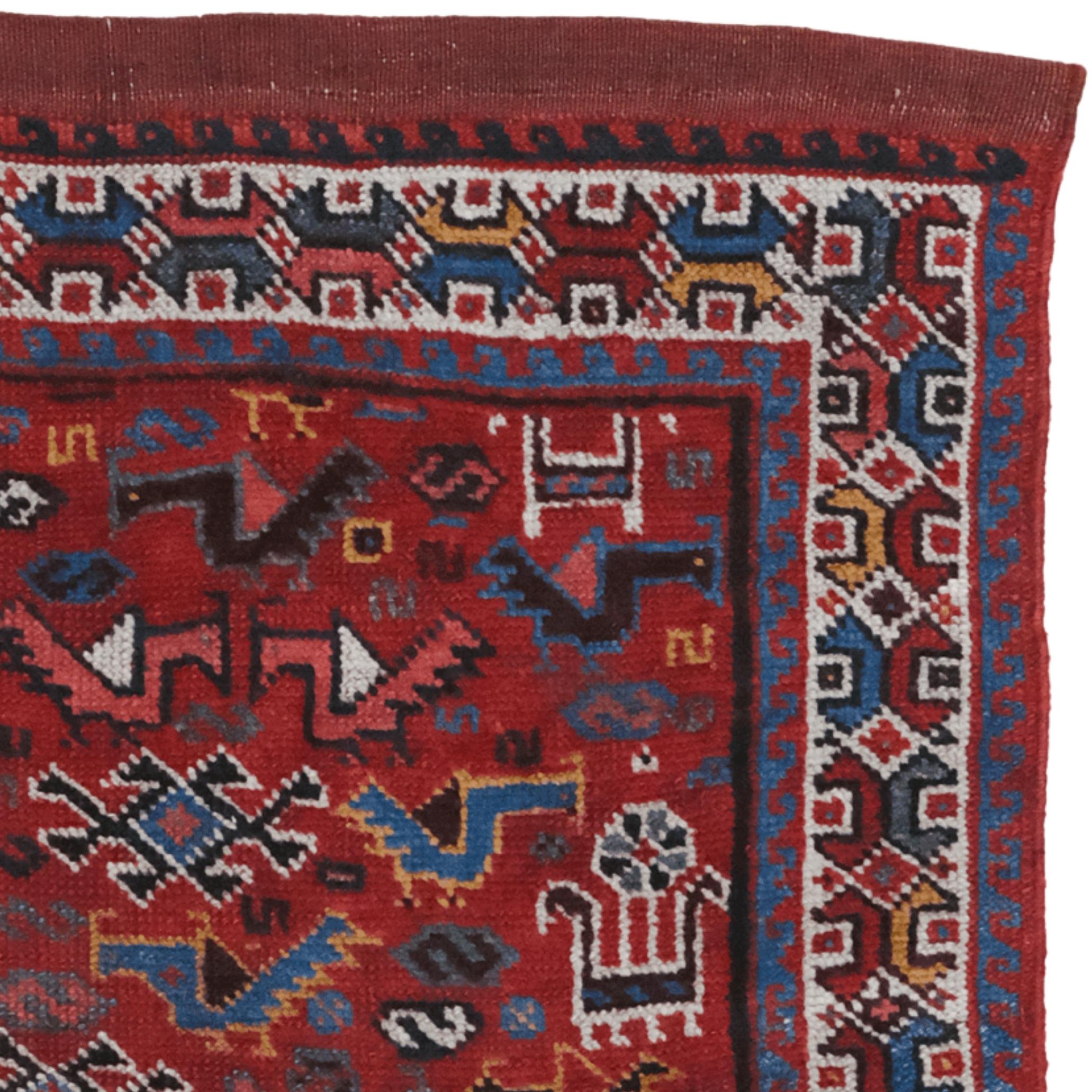Borsa Khamseh a forma di uccello persiano della fine del XIX secolo In condizioni buone in vendita a Sultanahmet, 34