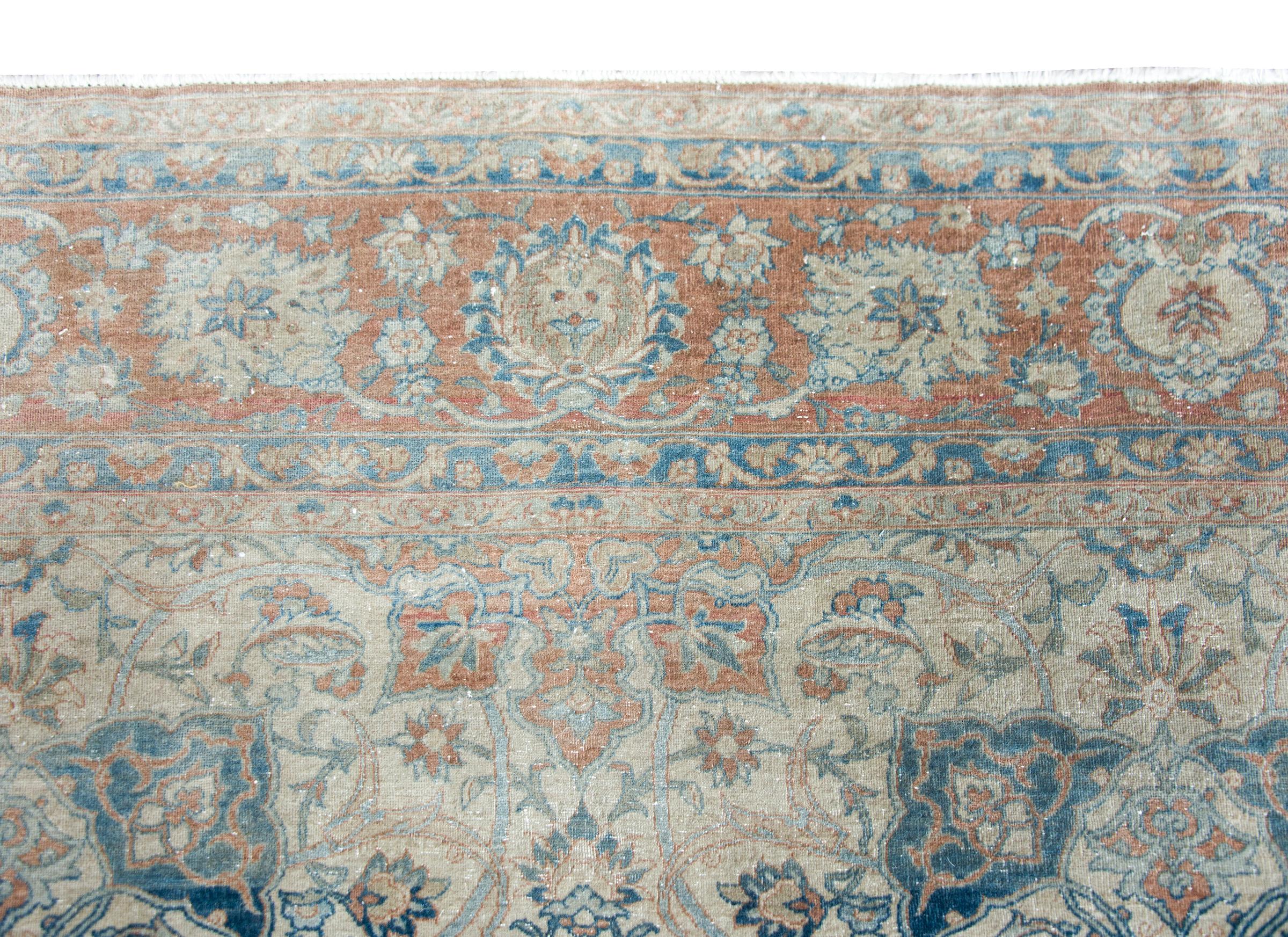 Late 19th Century Persian Isfahan Rug For Sale 4