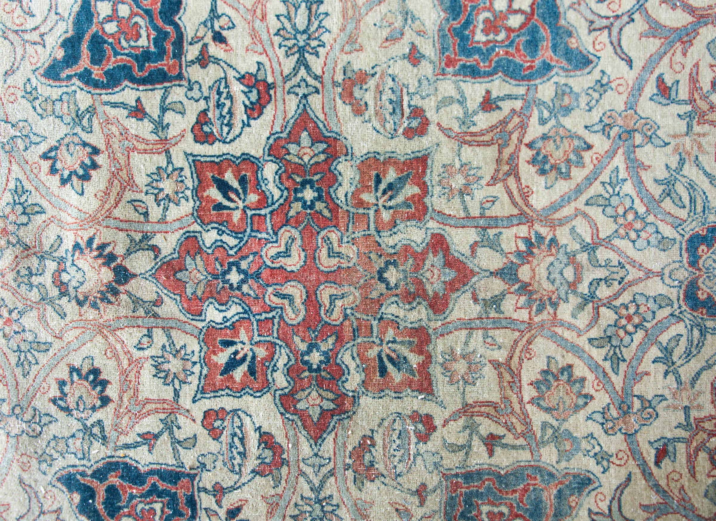 Late 19th Century Persian Isfahan Rug For Sale 1
