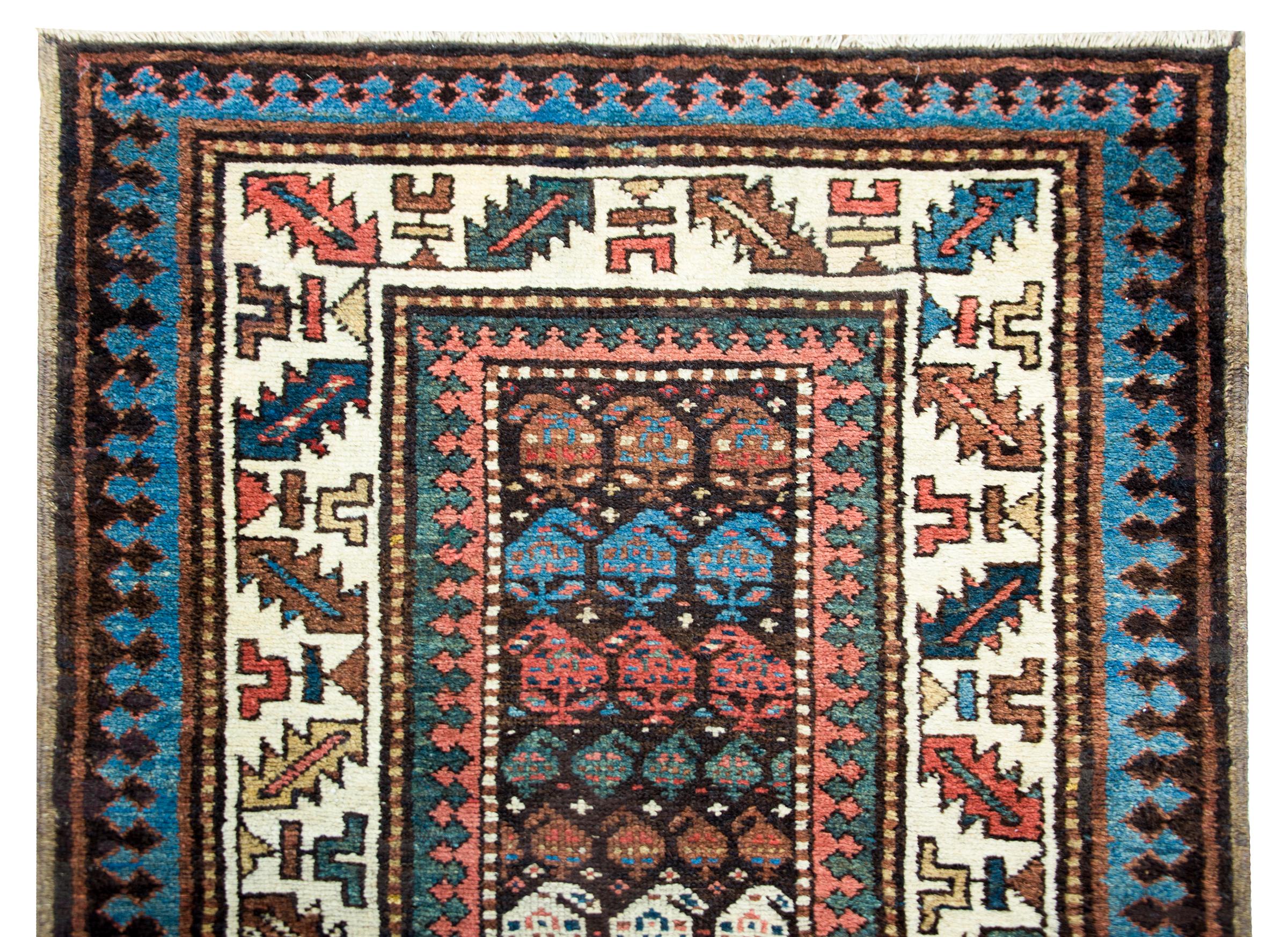 Late 19th Century Persian Kuba Runner For Sale 1