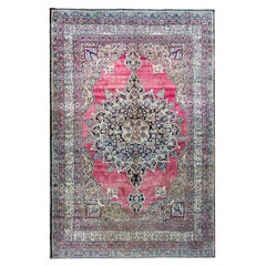 Persischer Lavar Kirman-Teppich aus dem späten 19. Jahrhundert