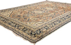 Late 19th Century Persian Mahal Carpet with Traditional Style