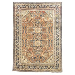 Late 19th Century Persian Mahal Carpet with Traditional Style