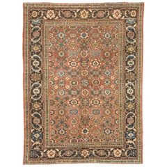 Persischer Mahal-Teppich aus dem späten 19. Jahrhundert