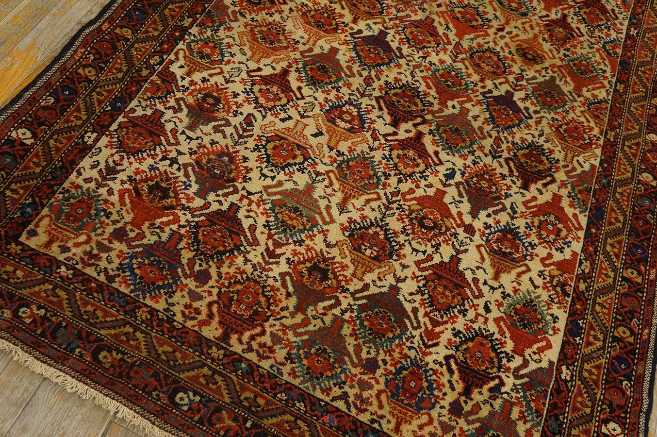 Persischer Malayer-Teppich des späten 19. Jahrhunderts ( 4'' X 6''2 - 122 x 188) im Angebot 4