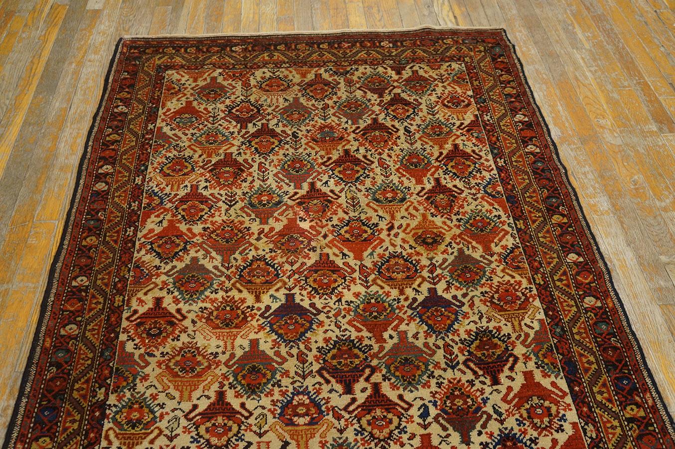 Persischer Malayer-Teppich des späten 19. Jahrhunderts ( 4'' X 6''2 - 122 x 188) im Angebot 3