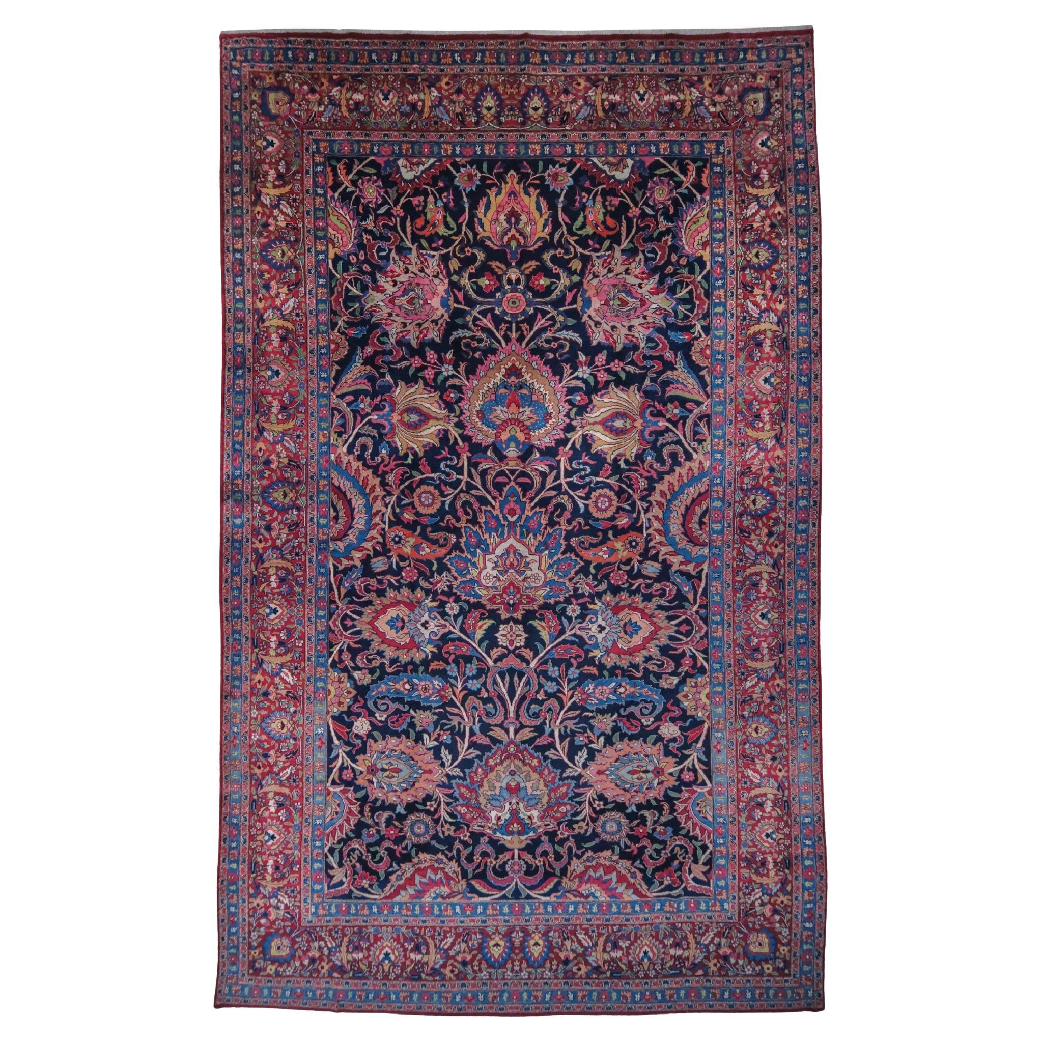Late 19th Century Persian Meshed Carpet
