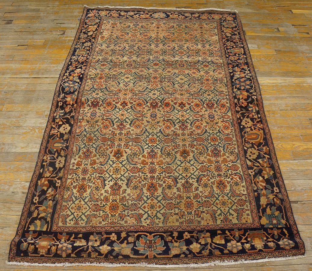 Late 19th century Persian Sarouk Farahan carpet (4' x 6' 6