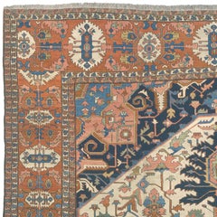 Late 19th Century Persian Serapi Rug