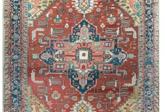 Late 19th Century Persian Serapi Rug