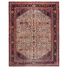 Tappeto persiano Sultanabad della fine del XIX secolo ( 10'6" x 13'3" - 320 x 404 )