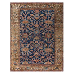 Persischer Sultanabad-Teppich des späten 19. Jahrhunderts ( 1,82 m x 1,86 m – 188 x 236 cm)