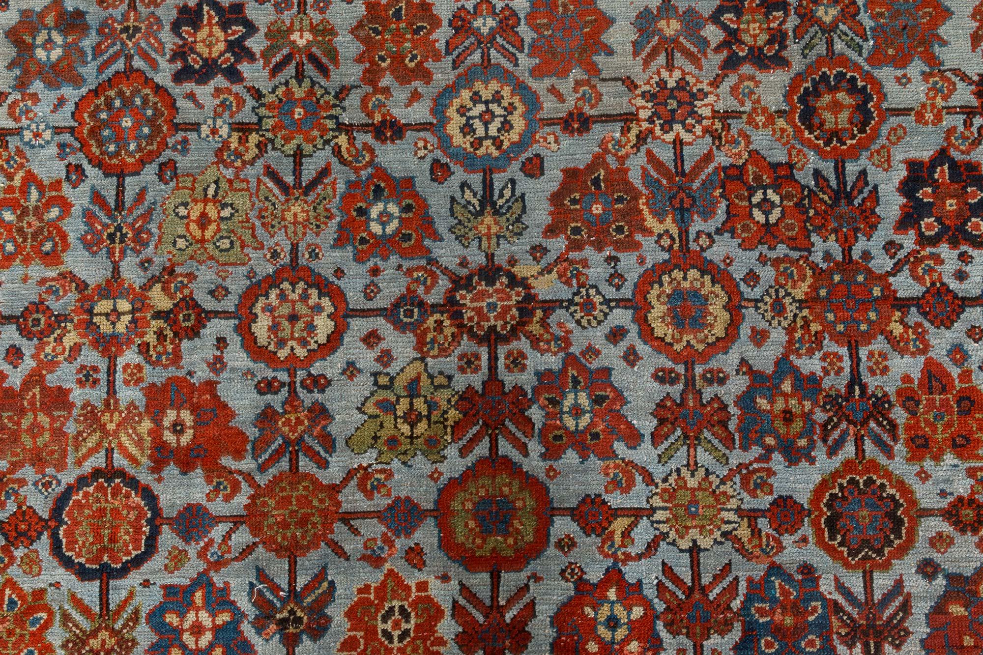 Persischer Sultanabad-Wollteppich des 19. Jahrhunderts, handgefertigt (Handgeknüpft) im Angebot