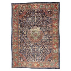 Late 19th Century Persian Sultanabad Carpet with Modern Style