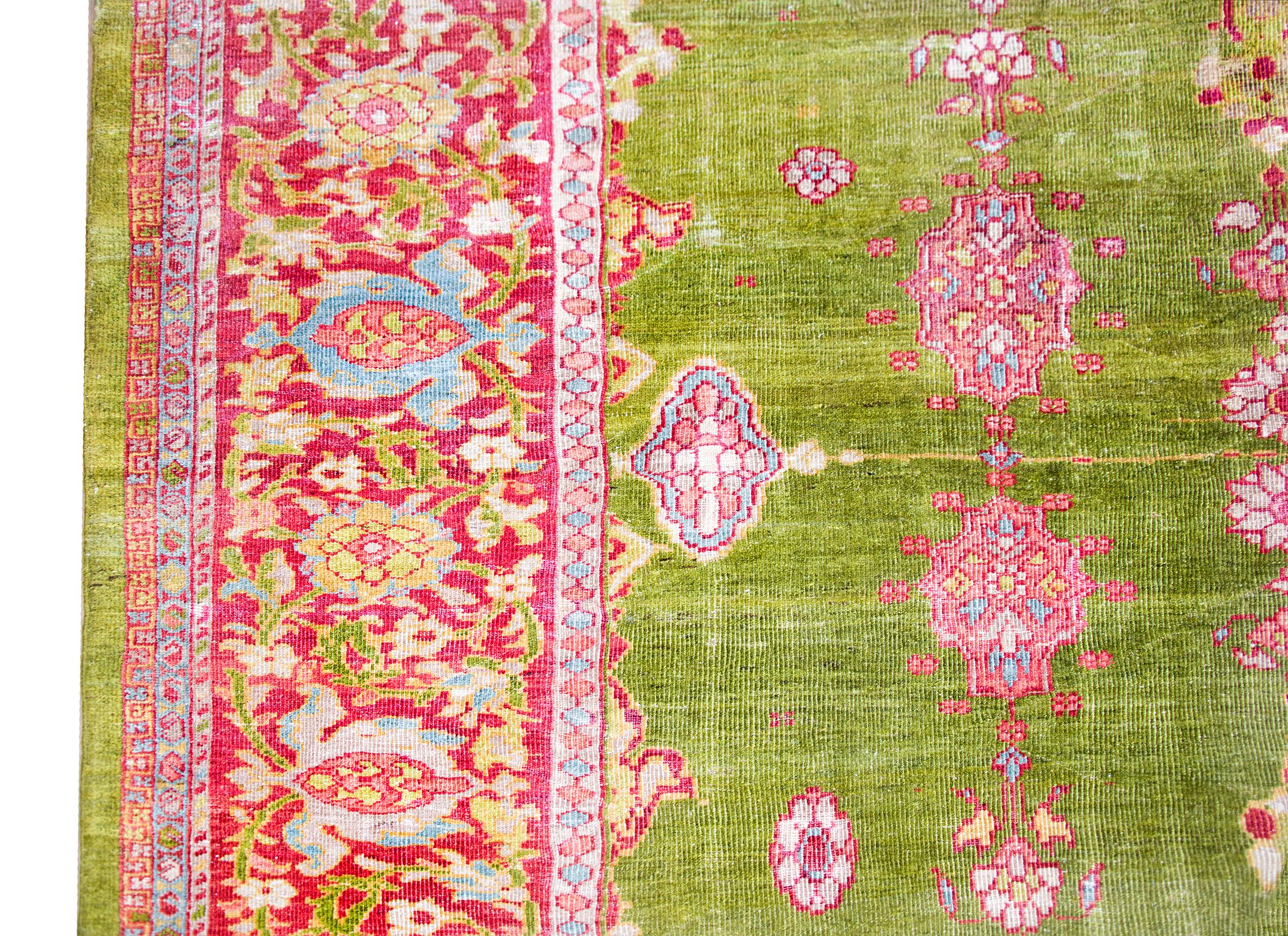 Late 19th Century Persian Sultanabad Rug For Sale 5