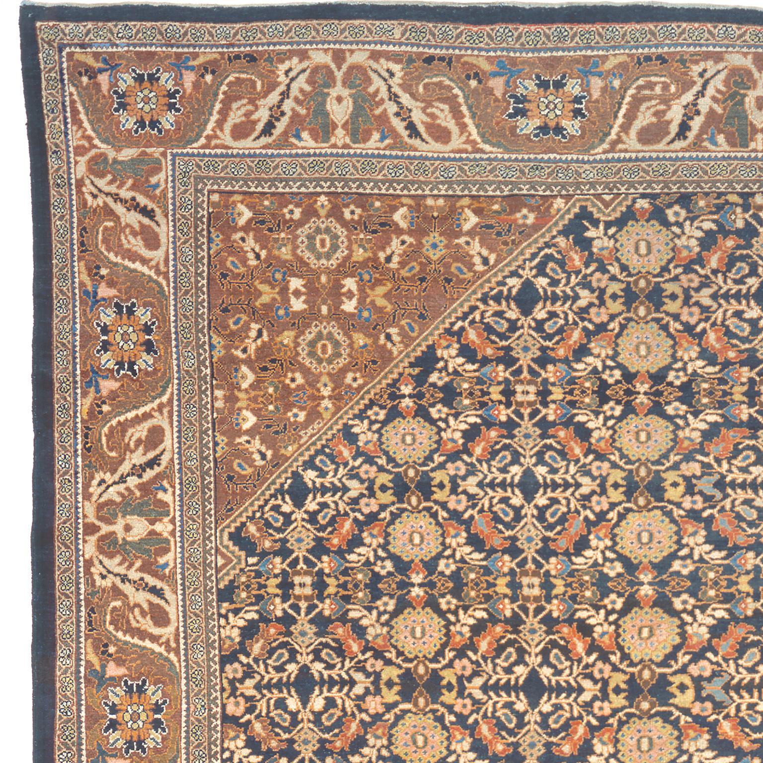 Nord-ouest de la Perse, vers 1890
Tissé à la main
Taille : 714 x 429 cm (23'5
