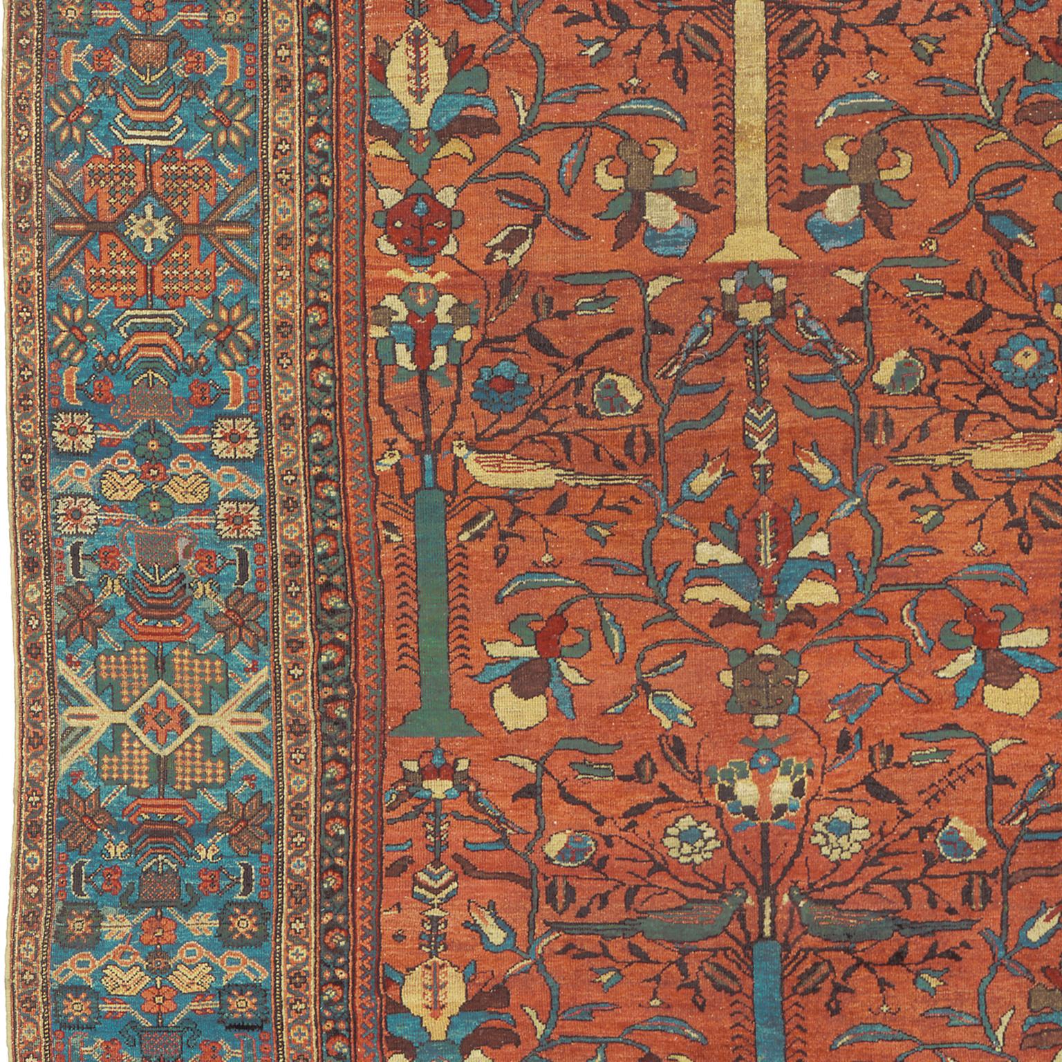 Tappeto persiano Sultanabad Rugs della fine del XIX secolo In condizioni buone in vendita a New York, NY