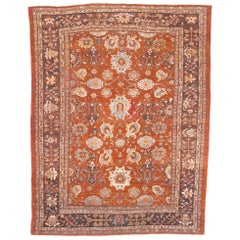 Persischer Sultanabad-Teppich aus dem späten 19. Jahrhundert