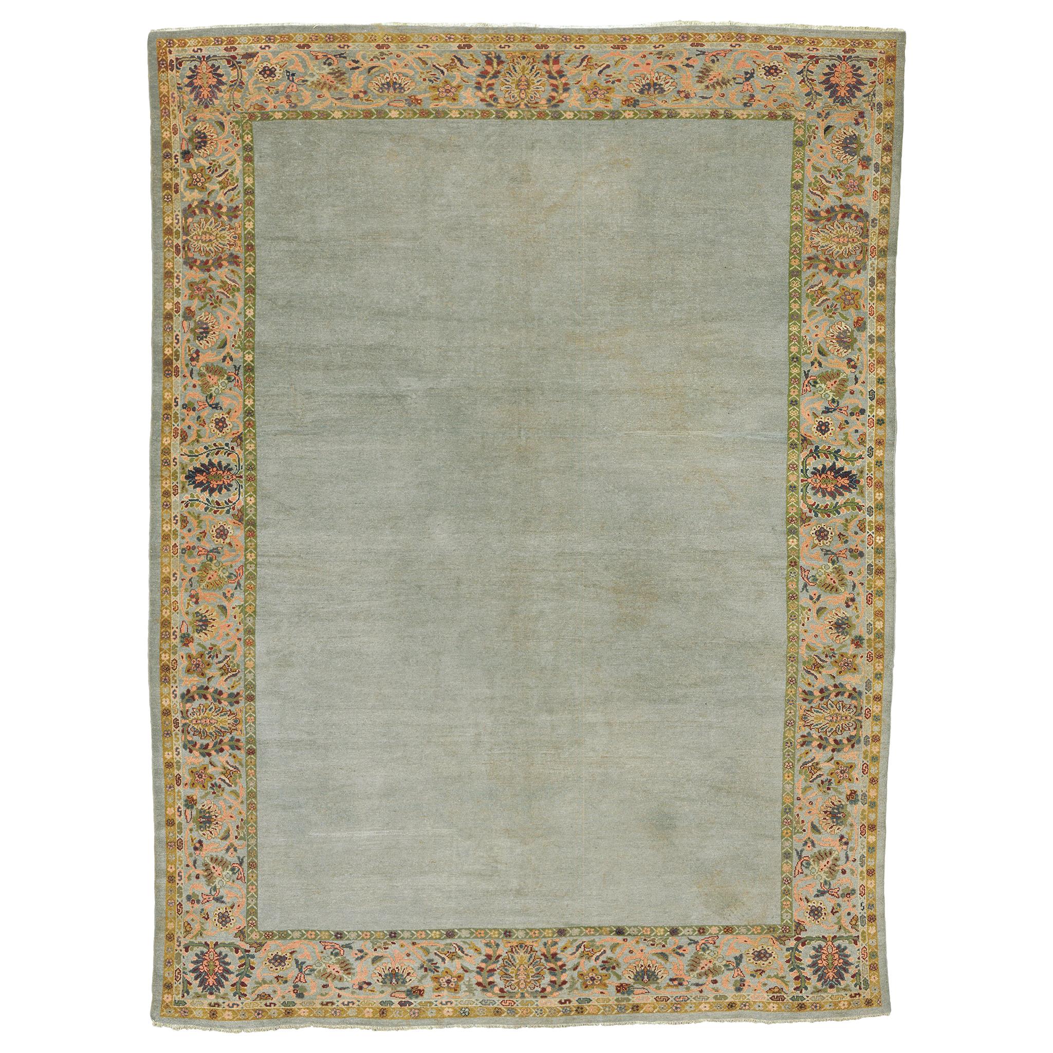 Late 19th Century Persian Sultanabad Rug For Sale