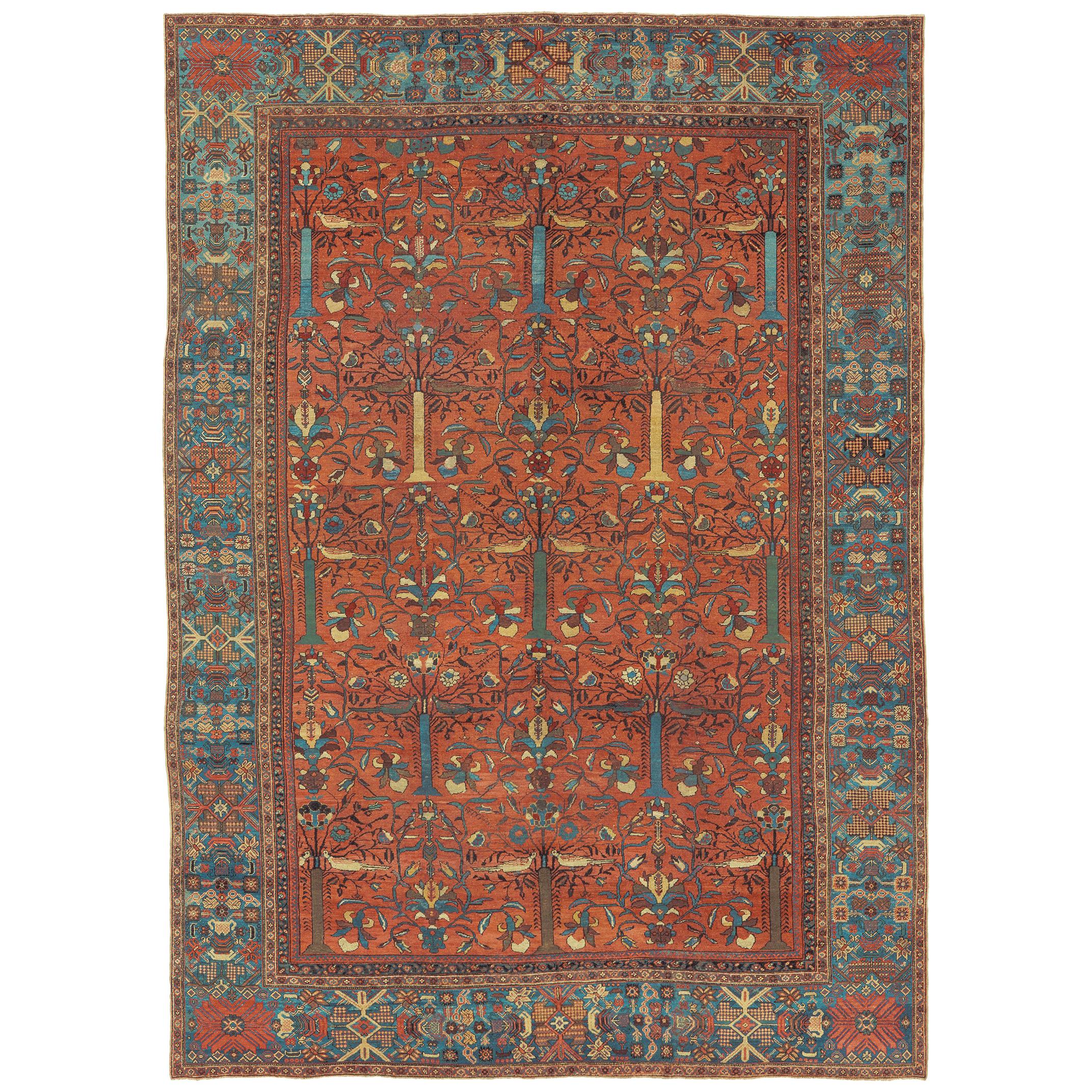Late 19th Century Persian Sultanabad Rug