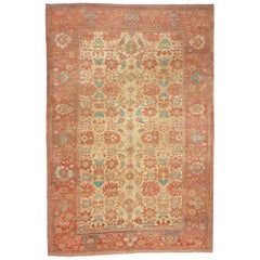 Late 19th Century Persian Sultanabad Rug
