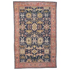 Persischer Sultanabad-Teppich aus dem späten 19. Jahrhundert