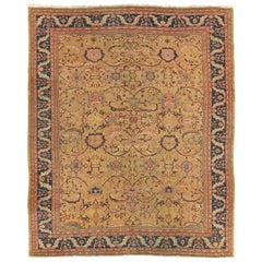 Antique Late 19th Century Persian Sultanabad Ziegler Rug