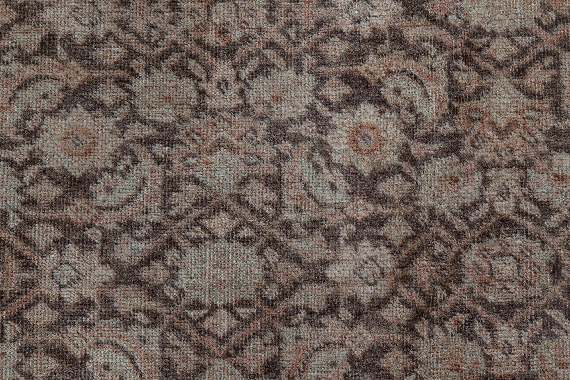 Authentic Late 19th century Persian Tabriz carpet
Size: 12'4