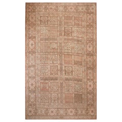 Tapis de jardin persan Tabriz de la fin du 19ème siècle ( 11' x 17'9" - 335 x 540 )